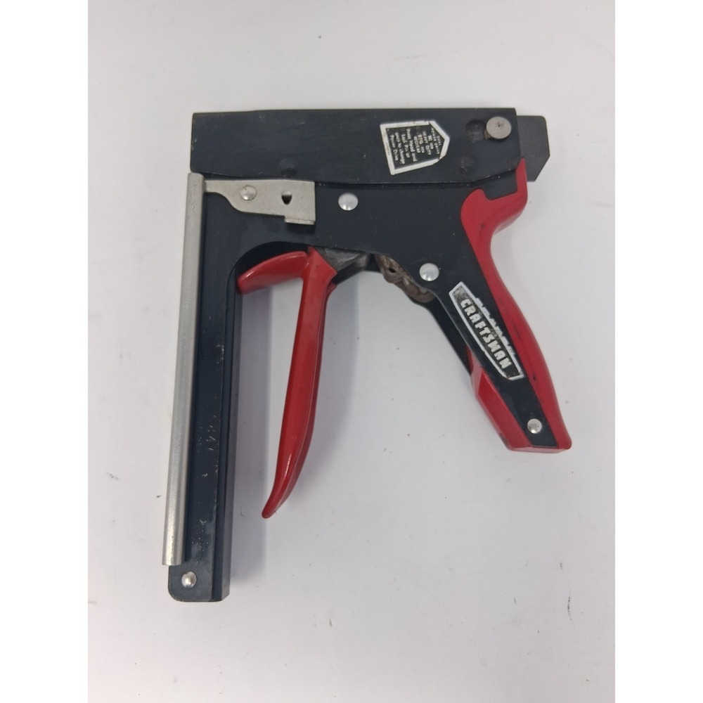Vintage Craftsman Heavy Duty Staple Gun Tested. R